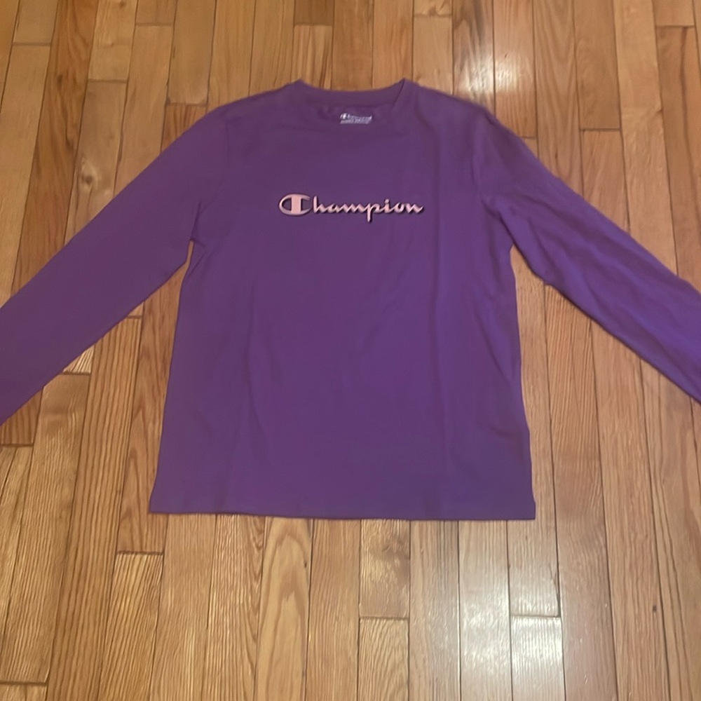 Purple champion shirt